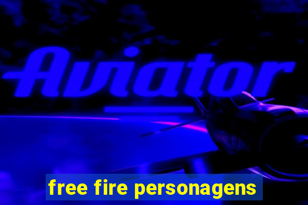 free fire personagens